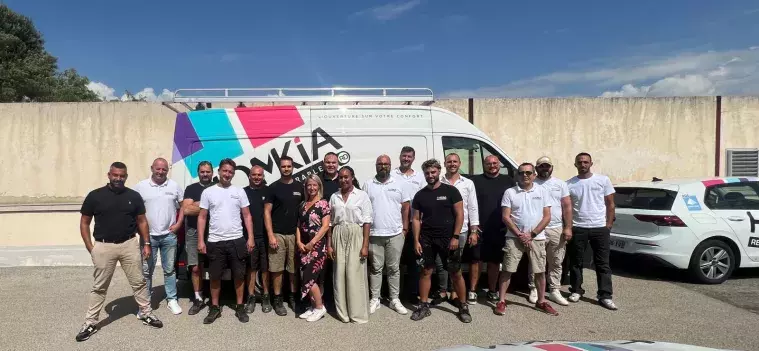 Photo de l'équipe GRP adhérente au club Véranda Master