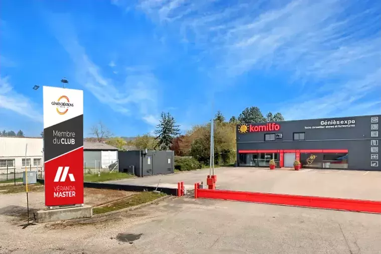 Show-room Geniès Créations adhérent au club Véranda Master