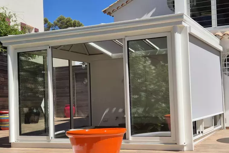 Véranda posée pas un membre du club Véranda Master